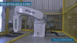 Celda de robot para aplicación de adhesivo